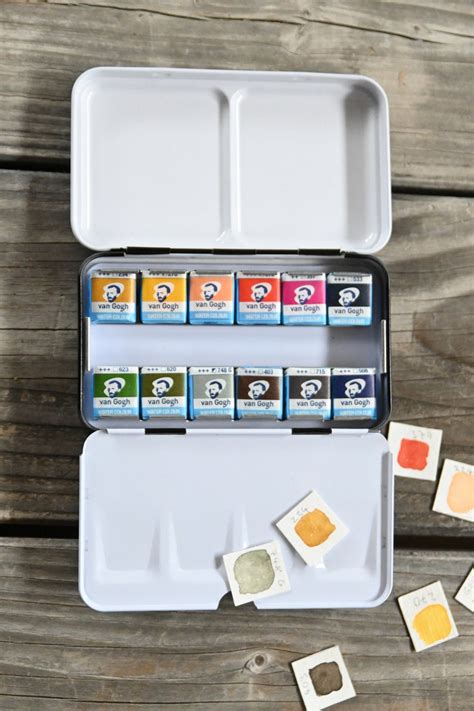 3 well heavy duty metal watercolor paint box|Empty Watercolor Palettes at Jerry's Artarama.